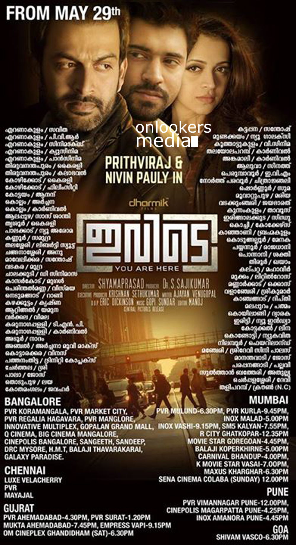 https://onlookersmedia.in/wp-content/uploads/2015/01/Ivide-Theater-List-Prithviraj-Nivin-Pauly-Bhavana-Malayalam-Movie-2015-Onlookers-Media.jpg