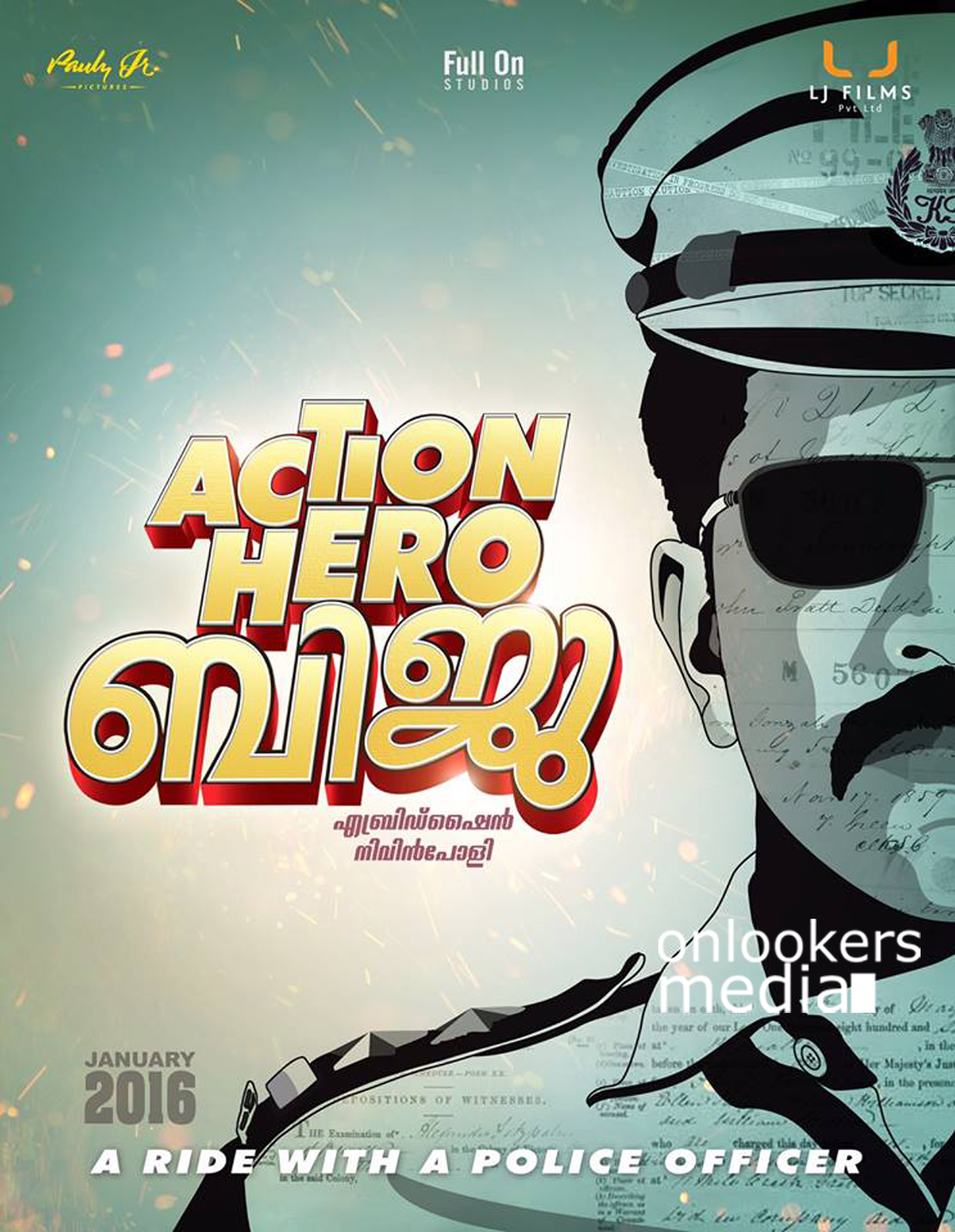 Action Hero Biju Poster-Nivin Pauly-Anu Emmanual