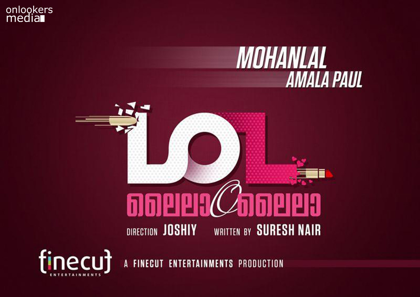 Laila O Laila Posters-Stills-Images-Photos-Mohanlal-Amala Paul-Joshey-Malayalam Movie 2015-Onlookers Media