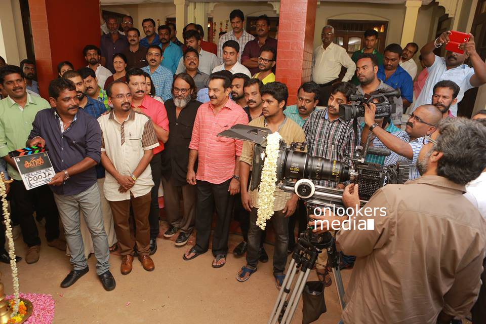 Kanal Pooja Stills-Mohanlal-Anoop Menon-Honey Rose-Sheelu Abraham-Malayalam Movie-2015-Onlookers Media (11)