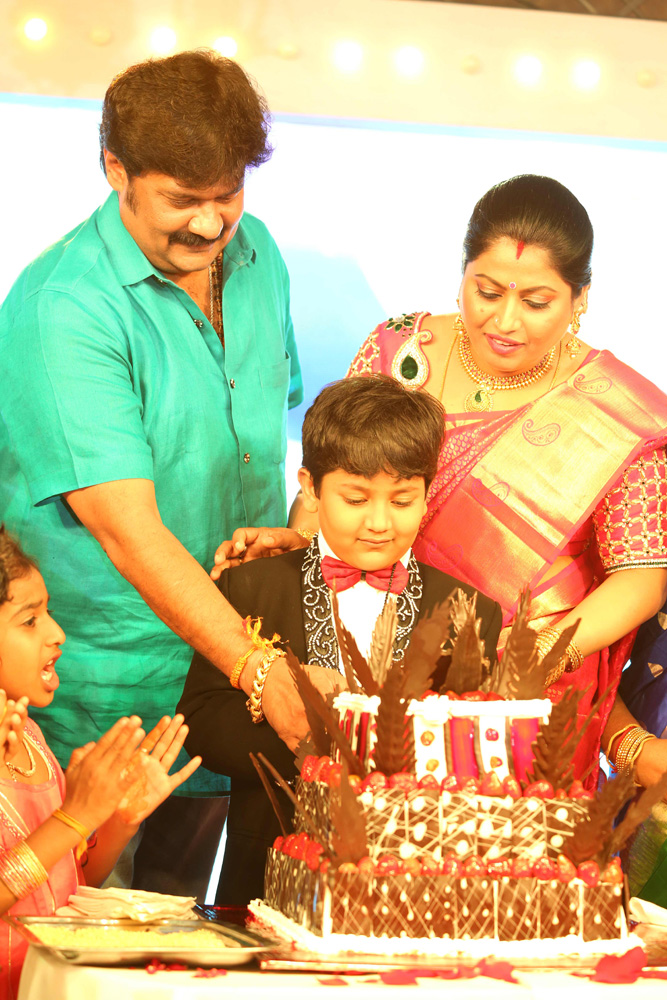 Vendhar Movies Dheeraj Madhan Birthday Celebration Stills