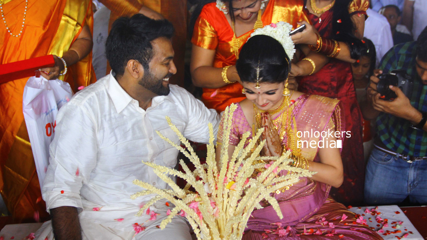 Saranya Mohan Wedding Stills-Photos