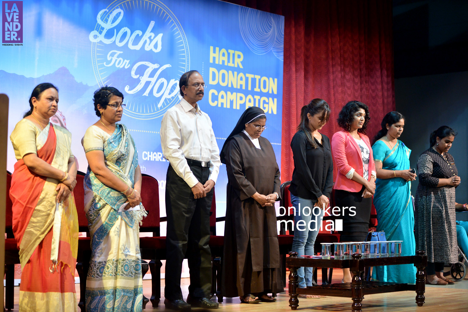 Manju Warrier and Rima Kallingal at St Teresa's College, ErnakulamHair