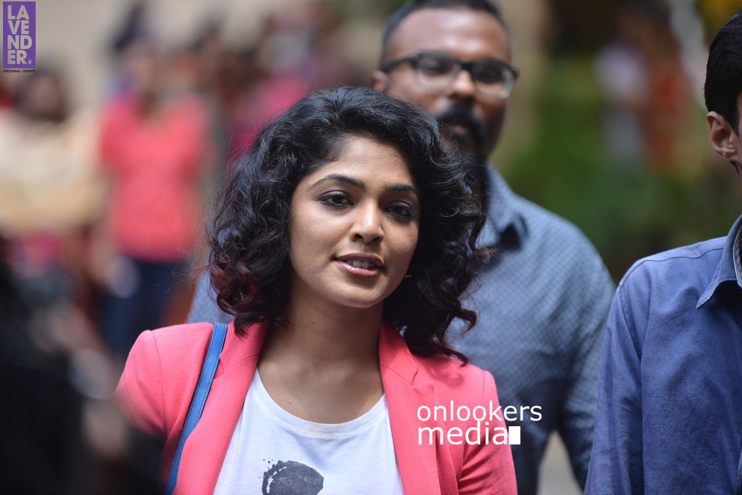 Manju Warrier and Rima Kallingal at St Teresa's College, ErnakulamHair