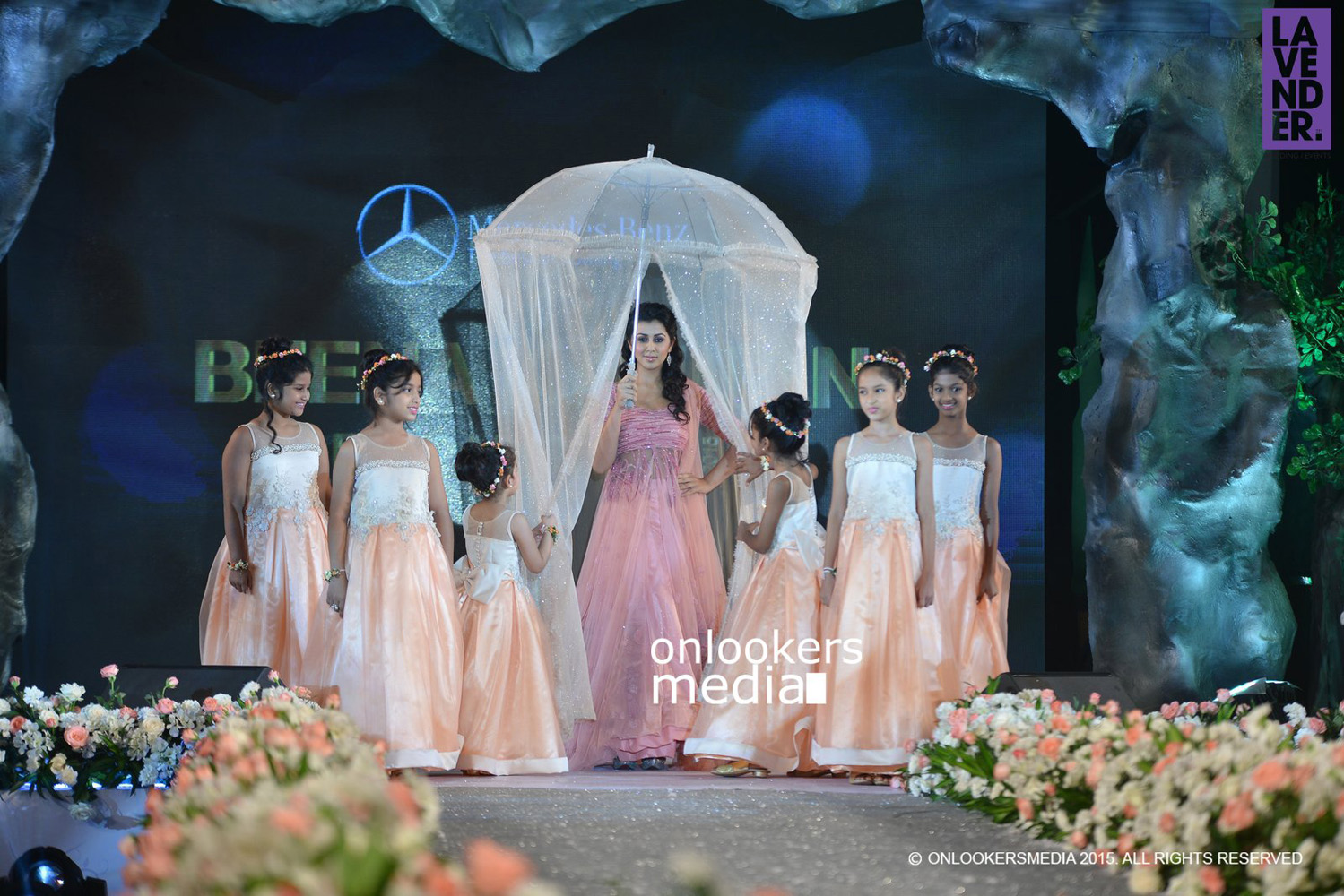Nikki Galrani at Beena Kannan Bridal Show 2015 Stills