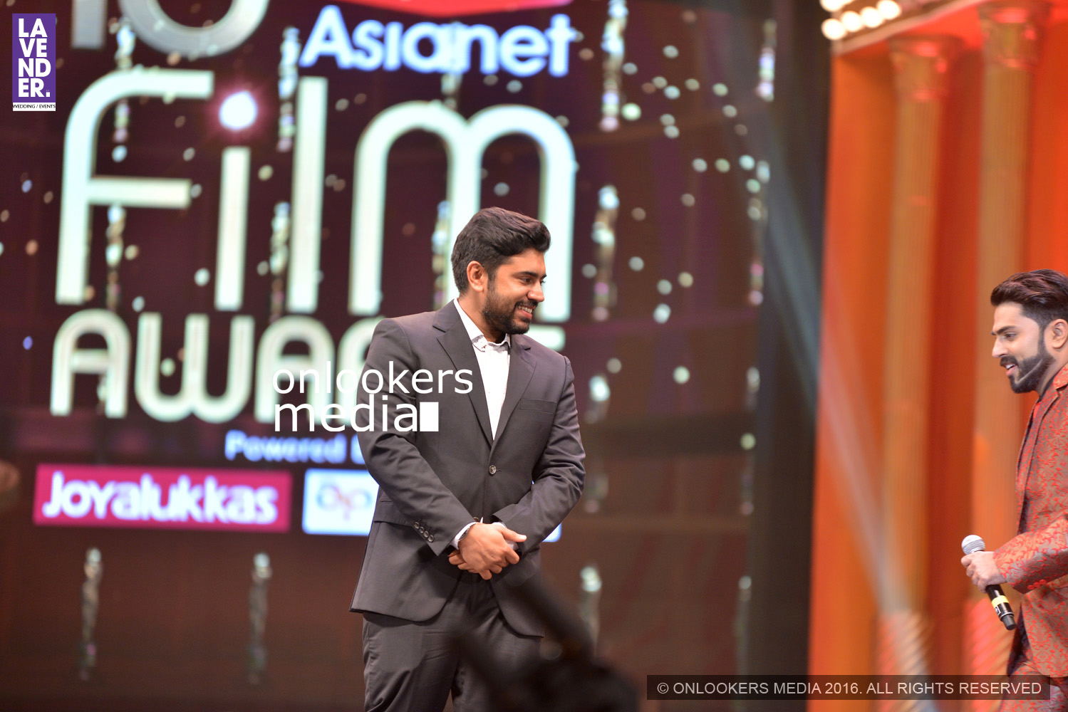 Nivin Pauly at Asianet Film Award 2016