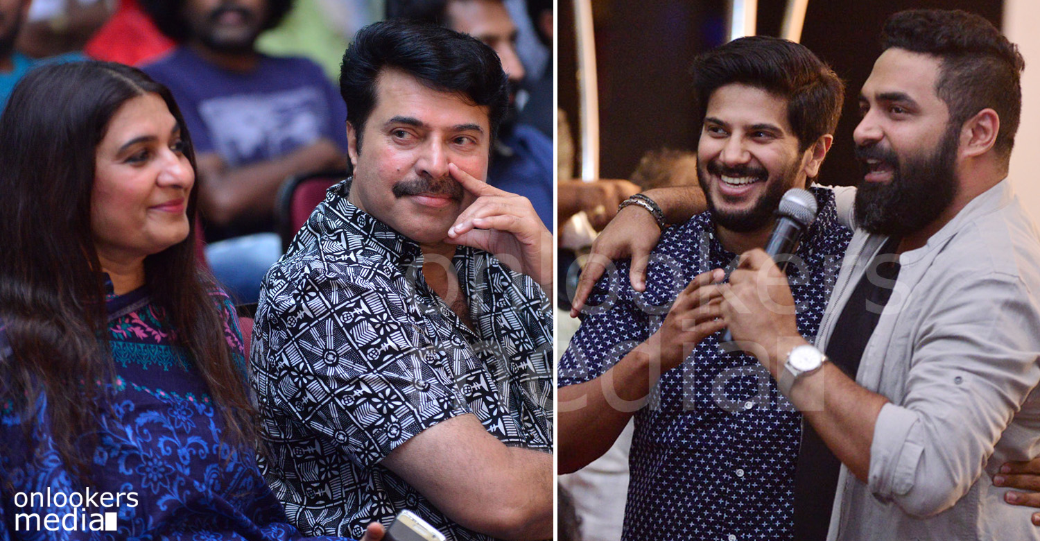 Charlie 100 Days celebration Mammootty son Dulquer wife Sulfath Mammootty