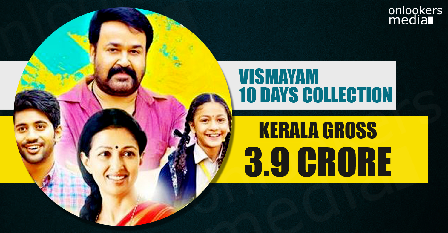 Kerala Box Office Vismayam Collection Report 10 Days